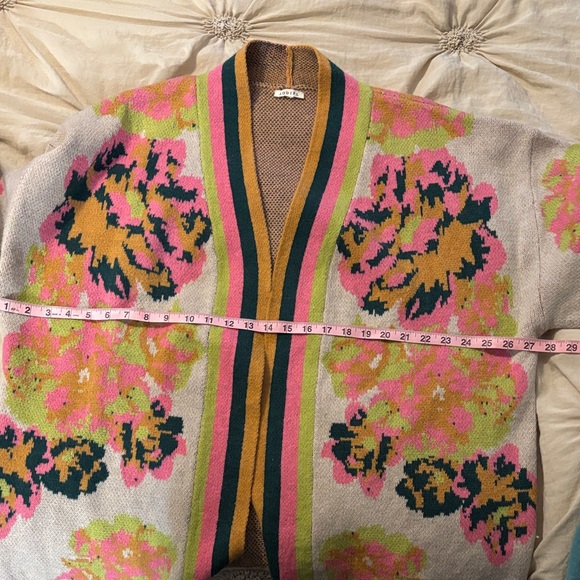 JODIFL Multicolor Floral Cardigan - Picture 6 of 8